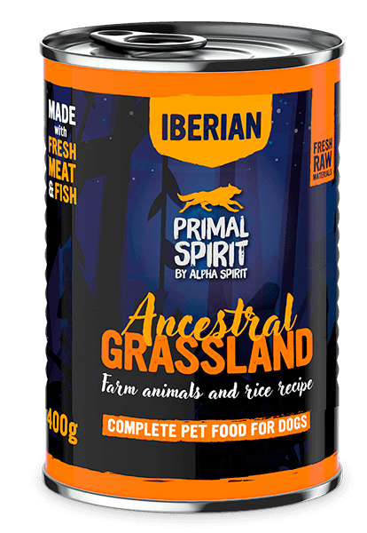 Консерва Primal Spirit Ancestral Grassland зі свининою для собак, 400г