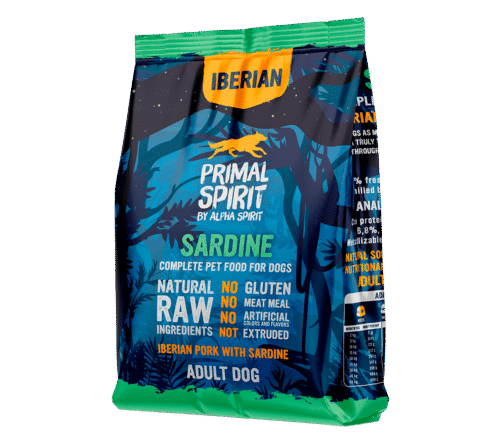 Primal Spirit Dog Iberian Pork with Sardine зі свининою та сардиною для собак