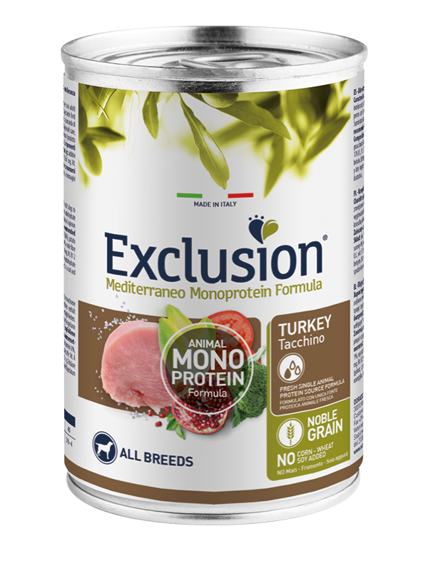 Консерва Exclusion Adult Turkey Cans для собак з індичкою, 400 г
