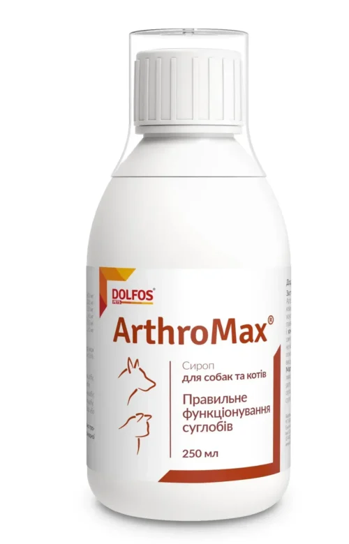 Dolfos ArthroMax dogs & cats хондропротектор для собак та котів, 250мл