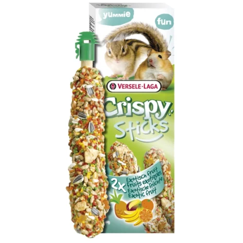 Versele-Laga Crispy Sticks Exotic Fruit ласощі для хом'яків та білок 2шт