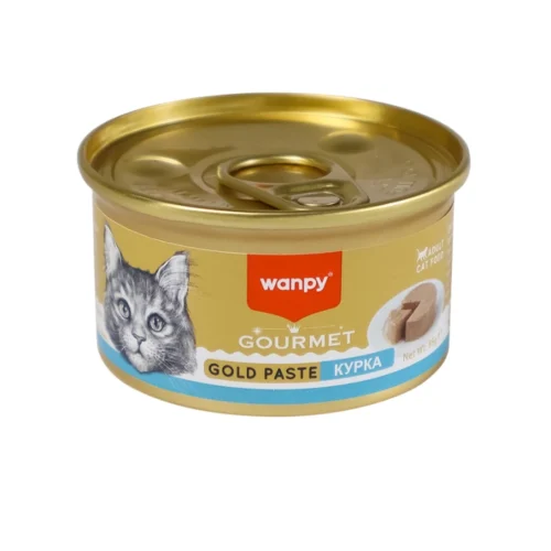 Консерва Wanpy Gourmet Gold Paste Chicken з куркою для котів, 85г