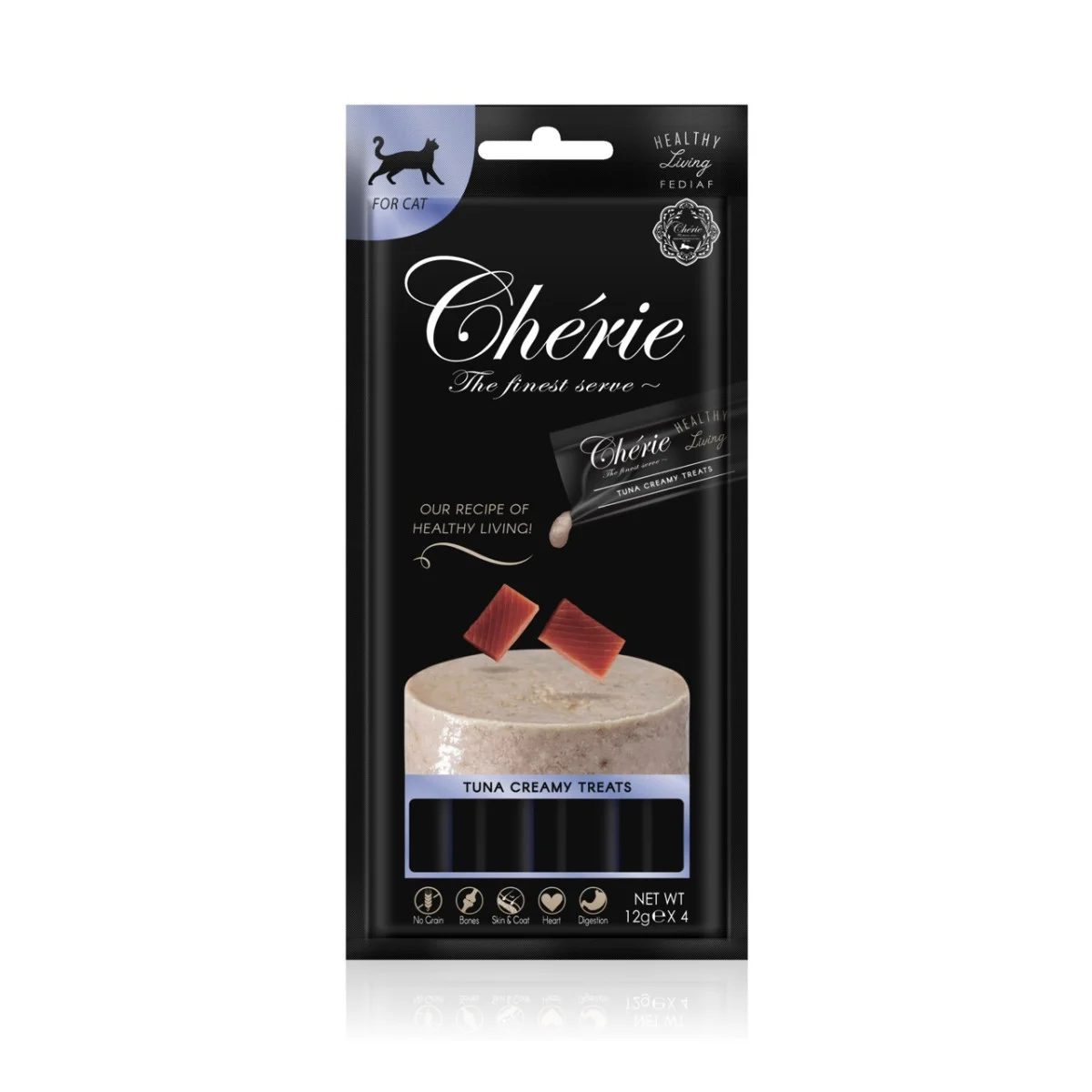 Cherie Healthy Living Creamy Treat Cat Tuna Puree