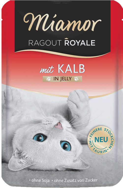Пауч Miamor Ragout Royale mit Kalb