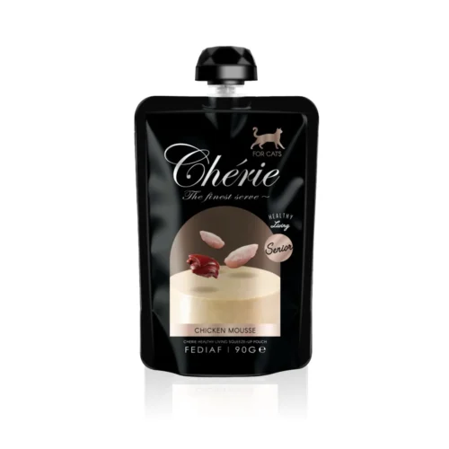 Cherie Squeeze-Up Pouch Chicken Mousse Senior Cat