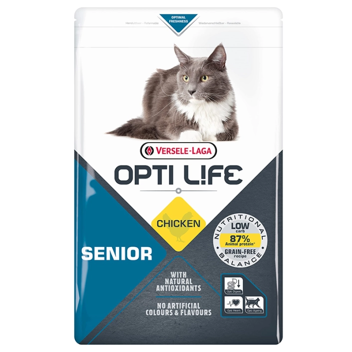 Opti Life Senior Cat Chicken