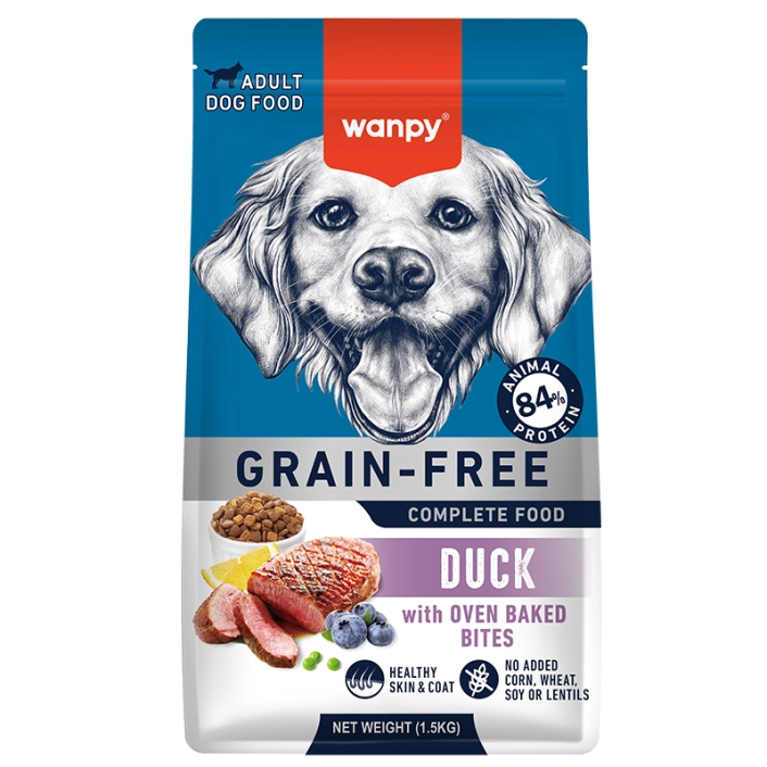Wanpy Adult Dog Grain Free Duck