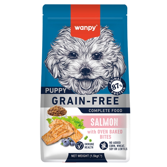 Wanpy Puppy Grain Free Salmon
